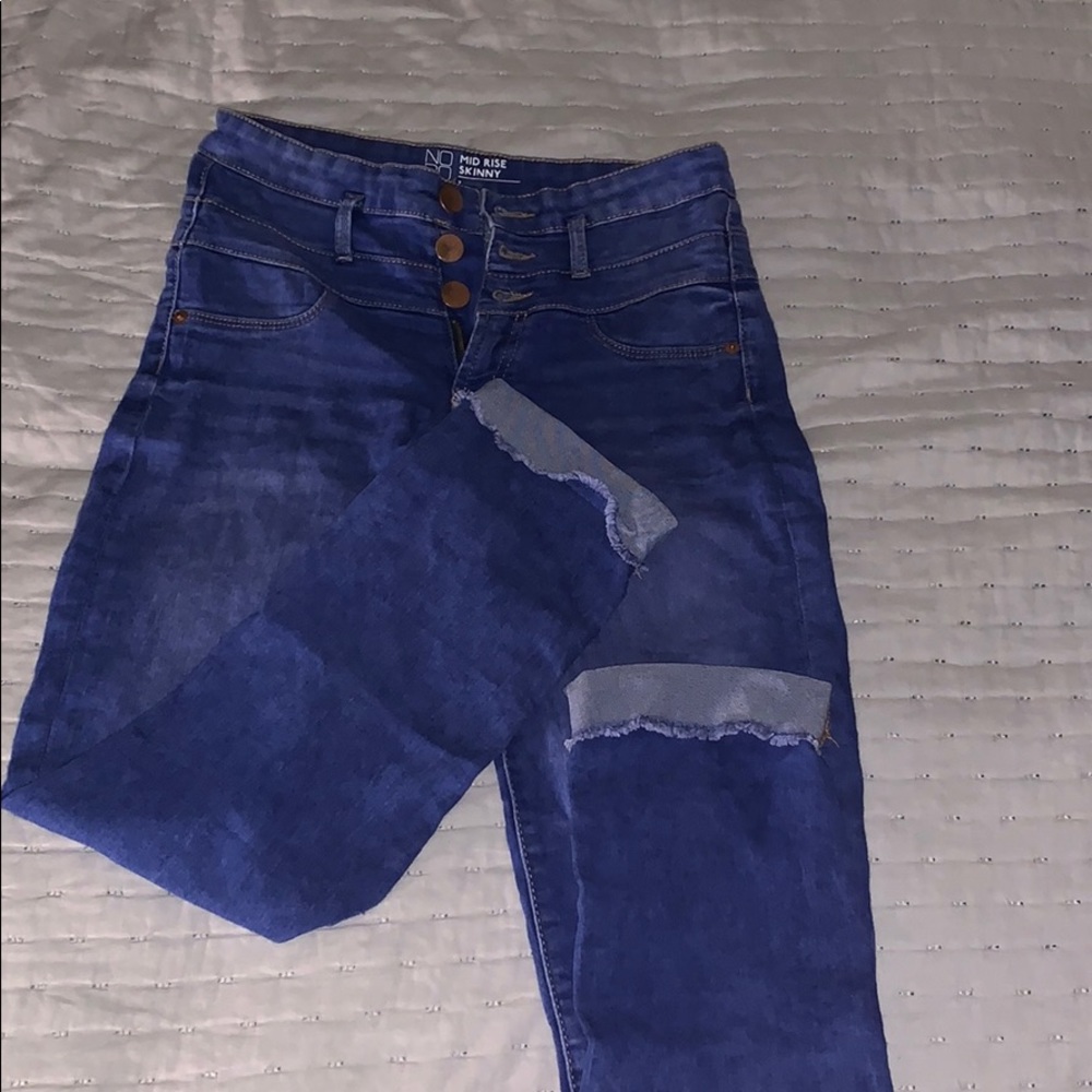 Mid Rise Skinny Jeans